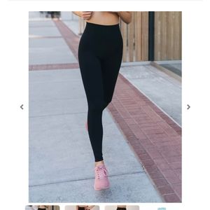 Zyia Black Brilliant Hi-Rise 28" Legging